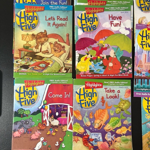 Highlights High Five Magazine Collection 23 Magazines - Picture 2 of 11